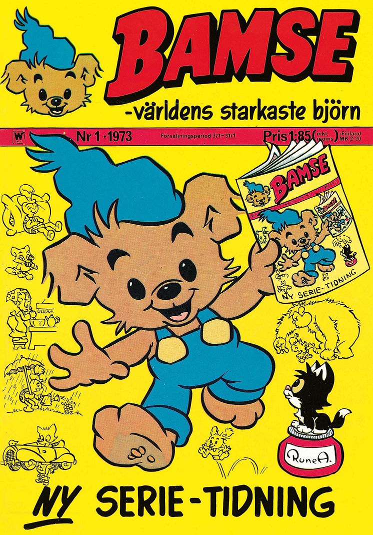 Bamse nr 1 1973