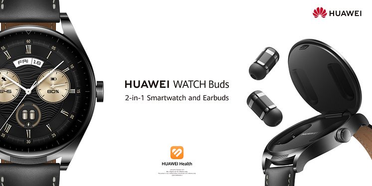 HUAWEI WATCH Buds_Product KV_Black_Horizontal_ENG