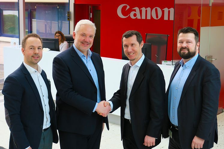 Canon og Posten Norge med strategisk samarbeid