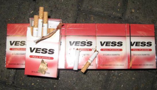Op Indelible Vess cigarettes seized