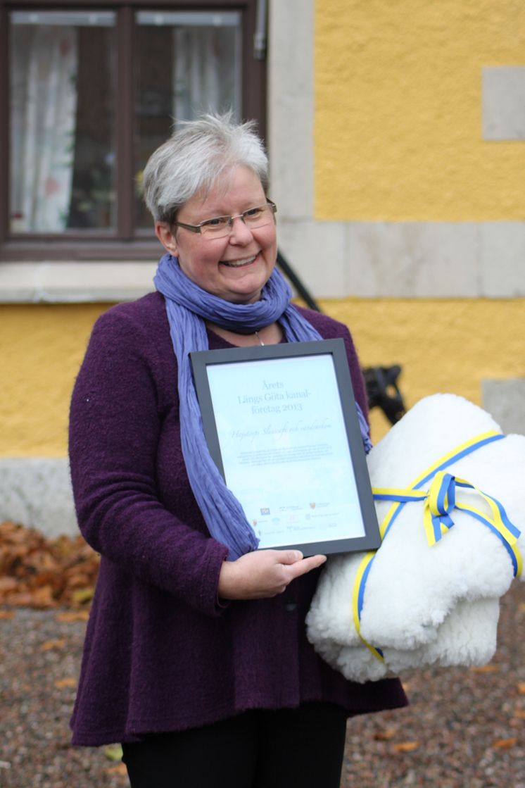 Årets Längs Göta kanalföretag 2013 - Hajstorps Slusscafé och Vandrarhem