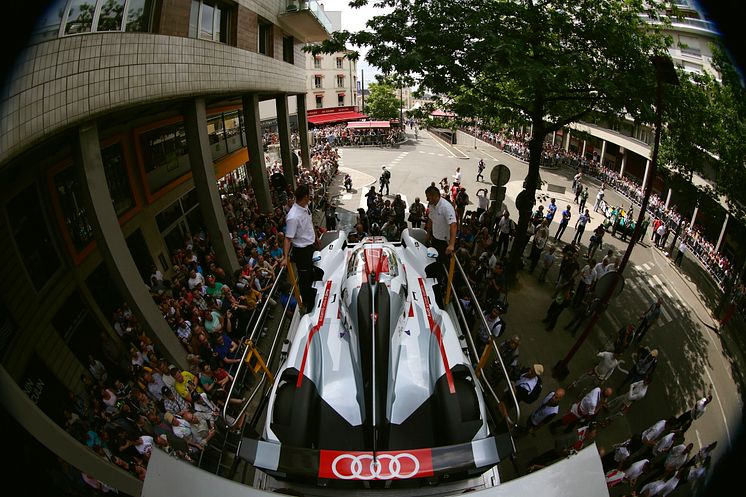 Audi returns to Le Mans with three R18 e-tron quattro cars