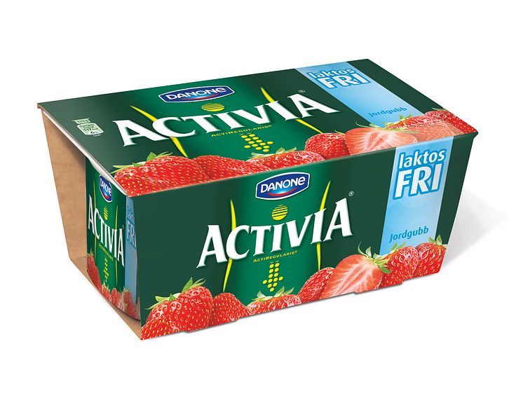 Activia Laktosfri Jordgubb