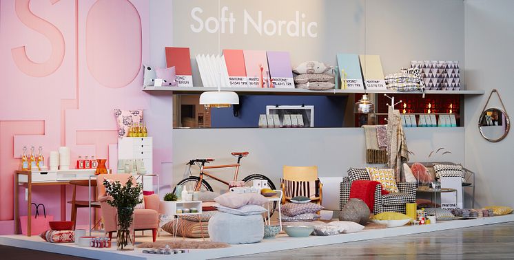 The fall's trend theme "Soft Nordic" at Formex