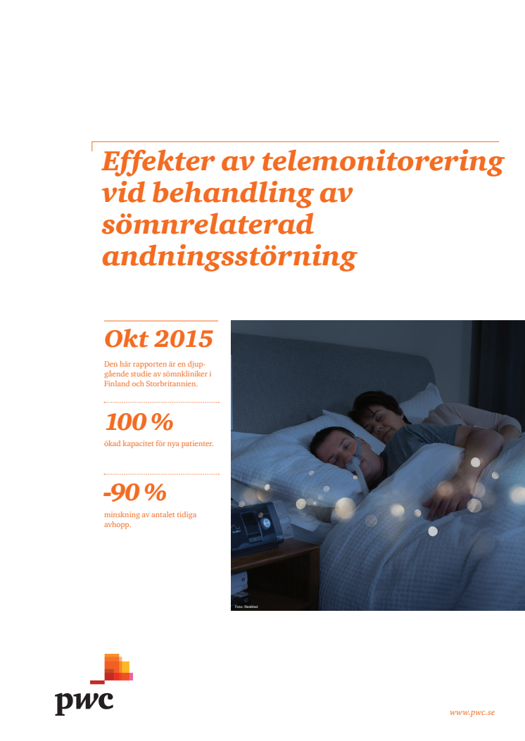 Effekter av telemonitorering vid behandling av sömnrelaterad andningsstörning