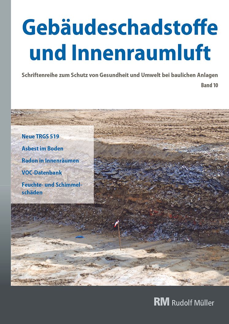 Gebäudeschadstoffe und Innenraumluft, Band 10 (tif/2D)