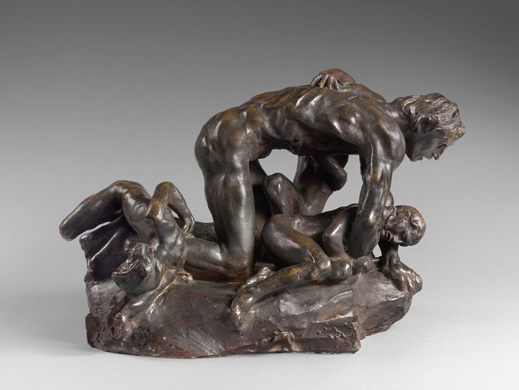 Auguste Rodin, Ugolino and his Children , 1882. Bronze. Musée Rodin, Paris.