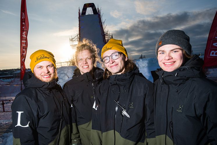 Studenterna bakom Luleå Big Air 2018