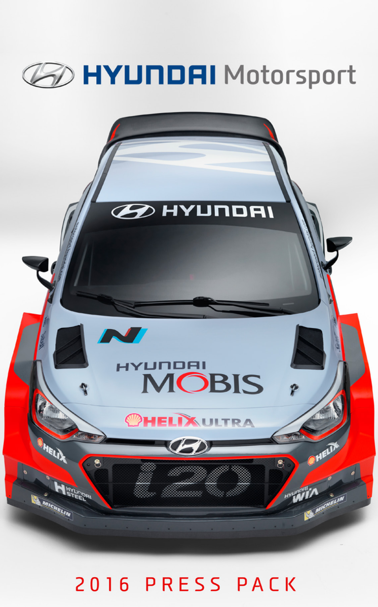 Hyundai Motorsport - 2016 presskitt