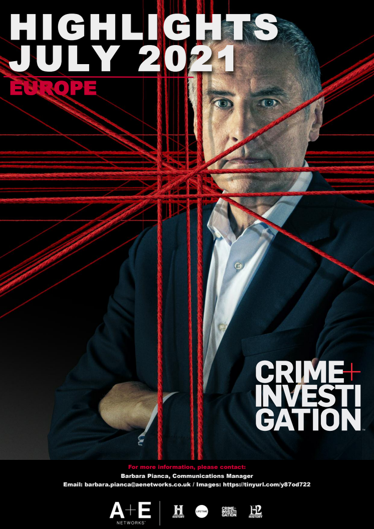 Crime+Investigation Channel Highlights July 2021