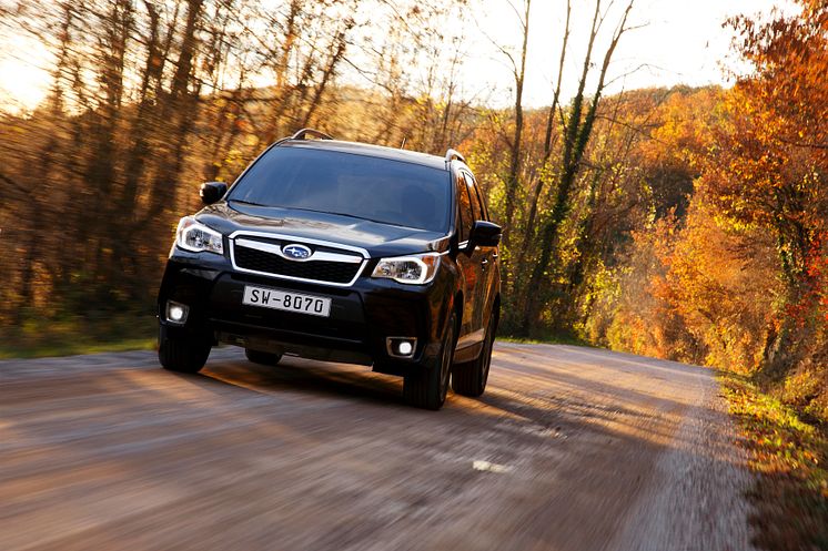 Nya Forester var den starkast bidragande orsaken till Subarus ökningar under 2013.