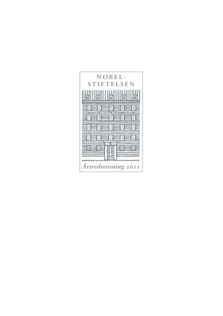 The 2011 Financial Management of the Nobel Foundation