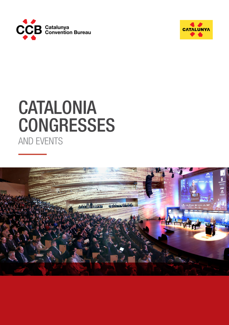 New catalogue - Catalonia Congresses & Events