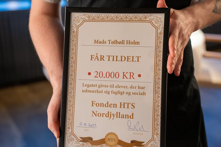 Mads Tølbøl får legat (1)