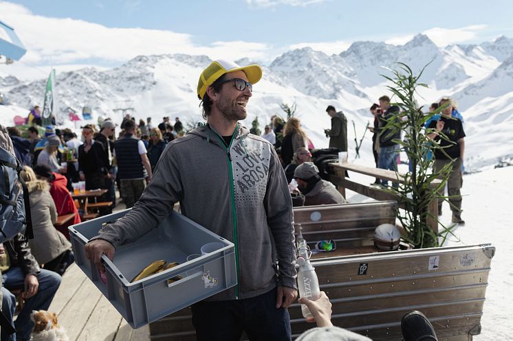 Mirko Schadegg von der Sit-Huette in Arosa © Schweiz Tourismus / Maurin Bisig