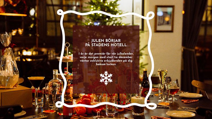 Julkalender på Stadens Hotell