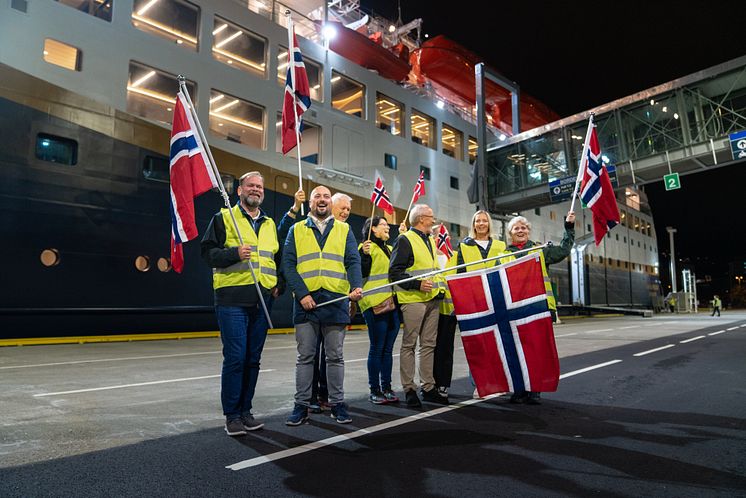 Havila Pollux arrived in Bergen