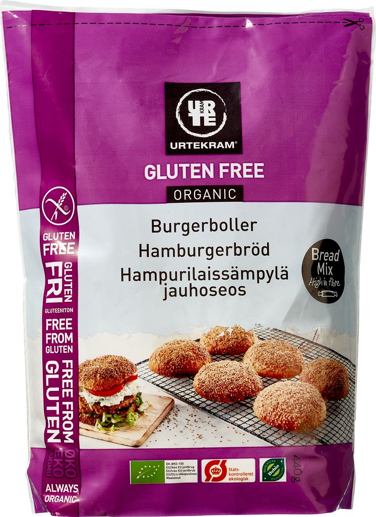 Glutenfri Burgerboller