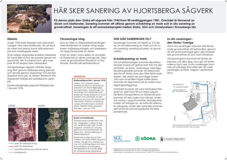 Nu startar saneringen av Hjortsberga sågverk