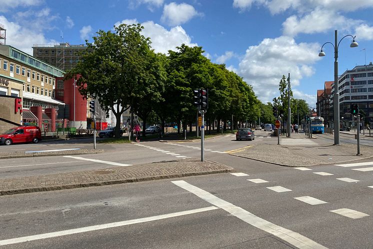 Biltrafik vid Järntorget leds om.jpg