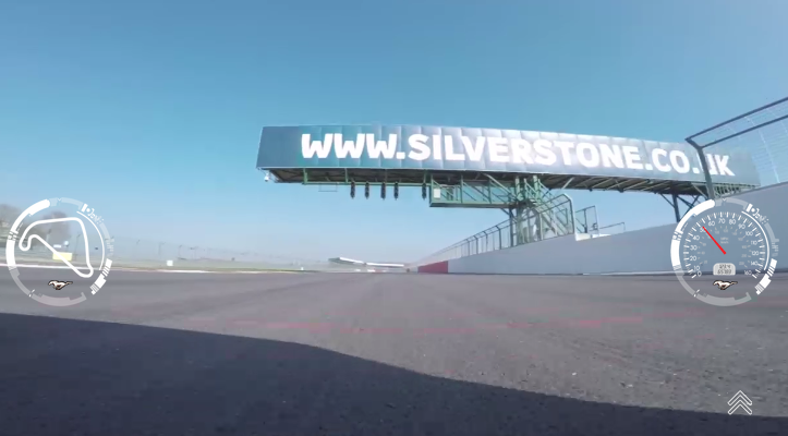 Egy új, lenyűgöző video révén a nézők átélhetik, milyen érzés az új ford mustanggal végigszáguldani a silverstone versenypályán