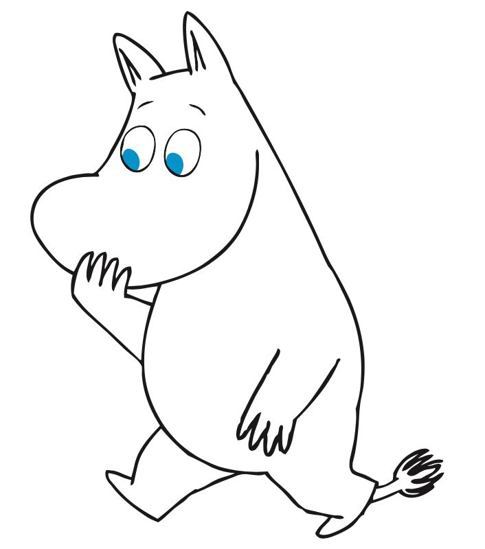 Moomin 9 (pondering)