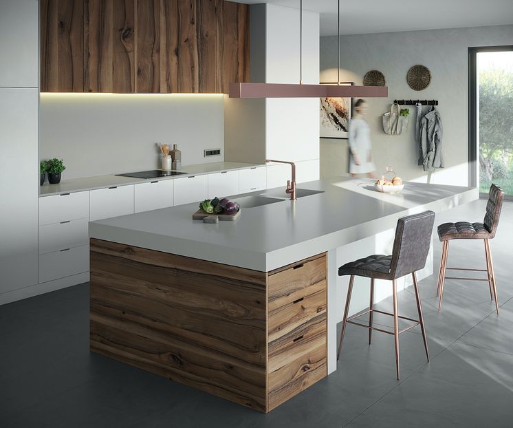 Silestone Kitchen - Cincel Grey