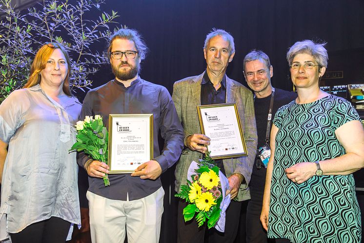 Saskia Lagerbielke, Eric Holmberg, Björn Lehnberg, Christer Björkman, Erika Lagerbielke. Foto: Robert Eklund