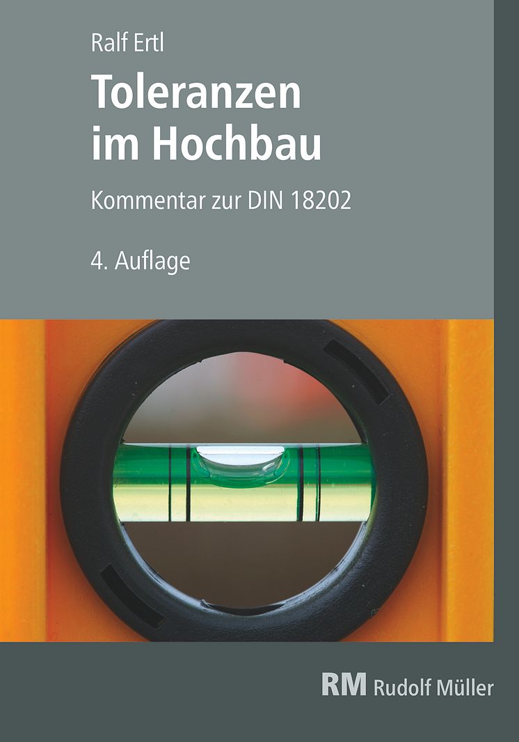 Toleranzen im Hochbau, 4. Auflage (2D/tif)