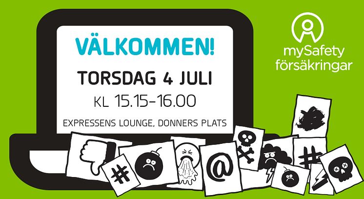 mySafetys seminarium i Almedalen 2019