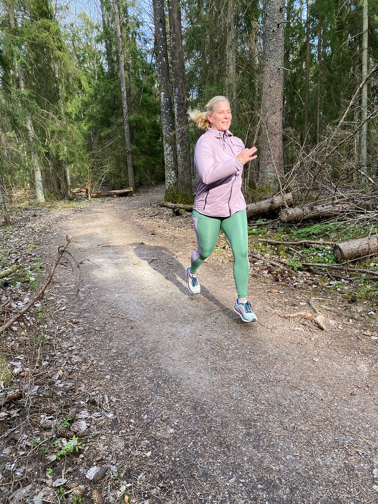 Jenny Ström Yogobe Tjejmilen