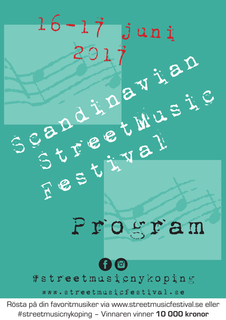 Scandinavian Streetmusic Festival Program