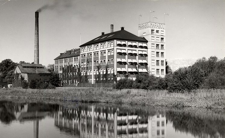 Maraboufabriken i Sundbyberg, 1929
