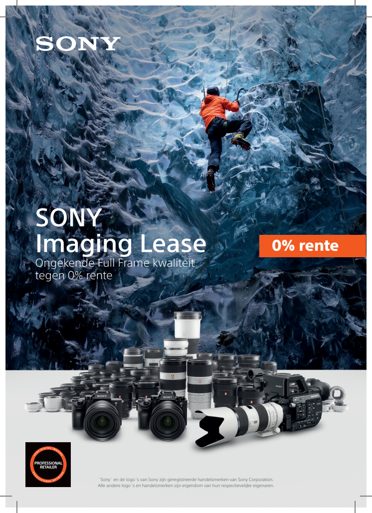 Sony introduceert Sony Imaging Lease 