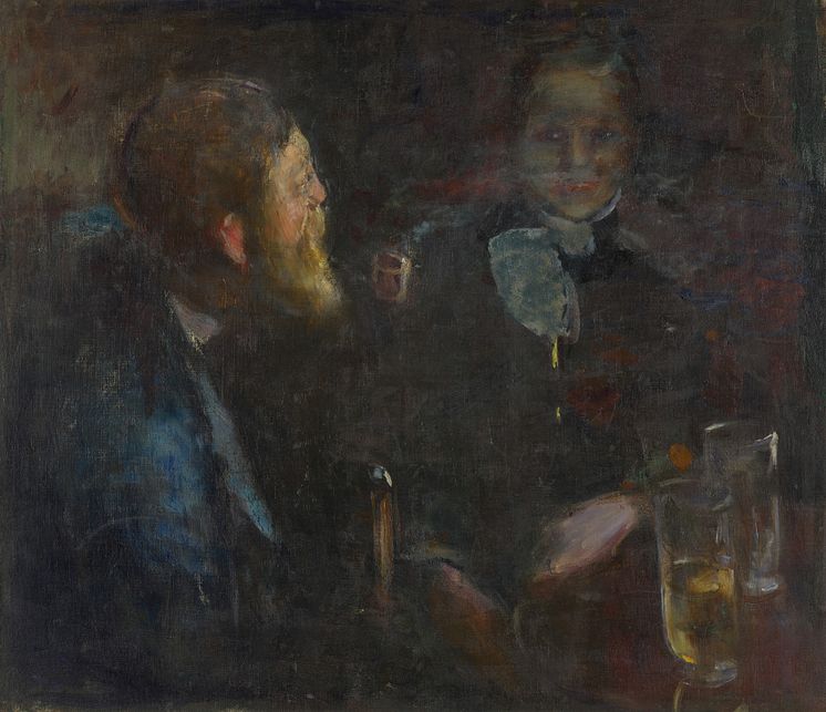 Edvard Munch: Tête-à-Tête (1885)