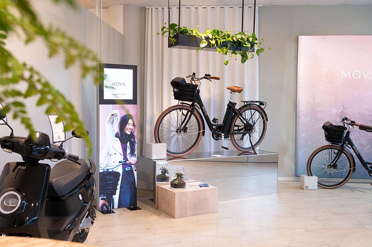 MOVS showroom