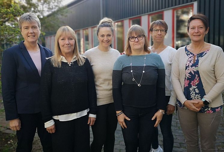 Projektgruppen för Nobla dagen vid Institutionen för hälsovetenskap på Luleå tekniska universitet: Åsa Engström, Katarina Leijon Sundqvist, Silje Gustafsson, Irene Vikman, Camilla Lindqvist och Maria Jansson.