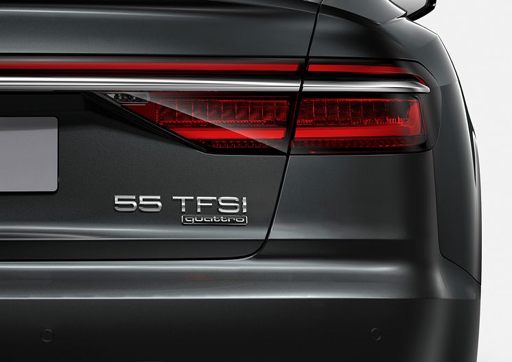 Audi A8 med ny modelbetegnelse