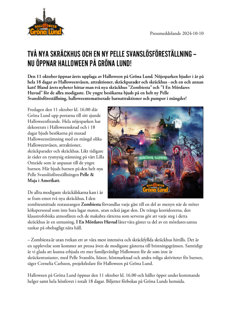 Två nya skräckhus och ny Pelle Svanslösföreställning - nu öppnar Halloween på Gröna Lund.pdf