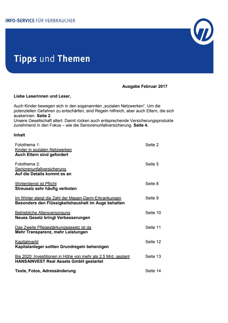 Tipps und Themen 2-2017