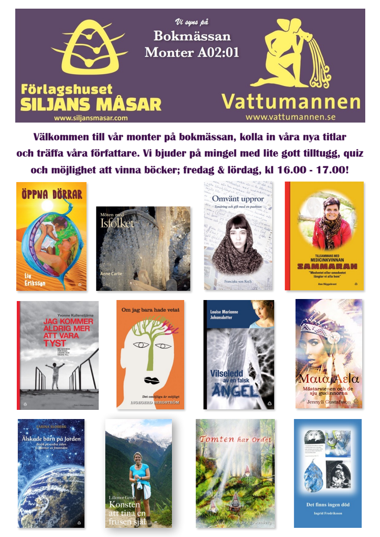Våra böcker bidrar till hälsotemat på Bokmässan Göteborg