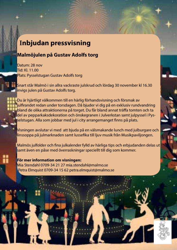 Inbjudan till invigning