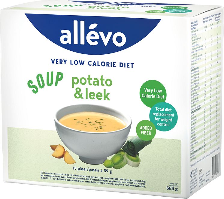 Allévo VLCD Soup Potato & Leek