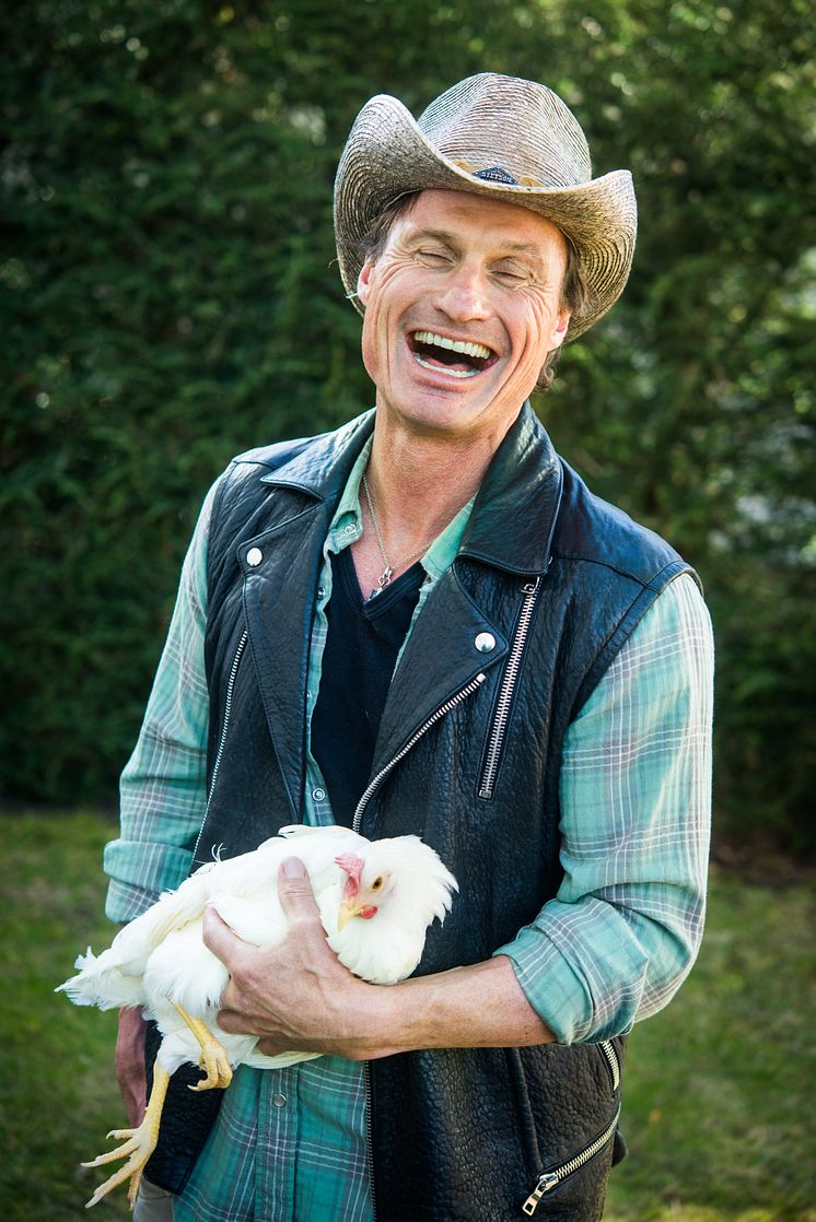 Petter Stordalen vil ha mer høne. Foto: Espen Hofsmo