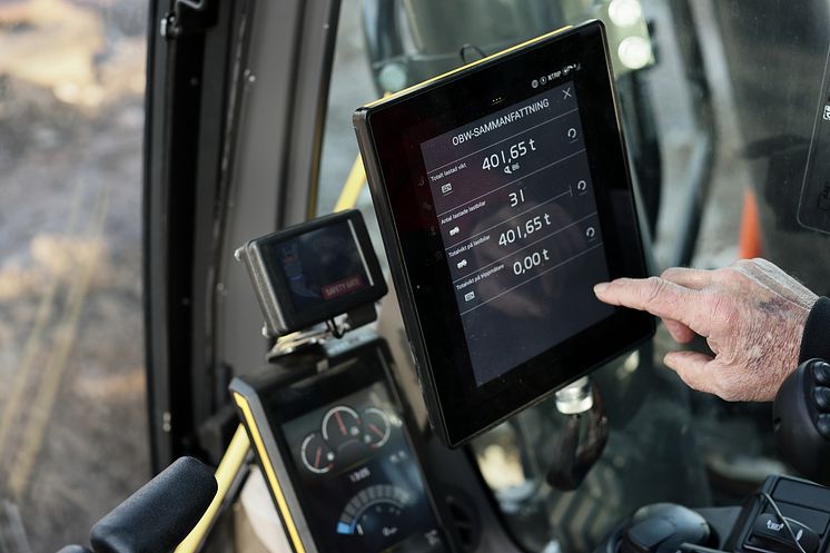 Volvo EC350E med Dig Assist grävsystem