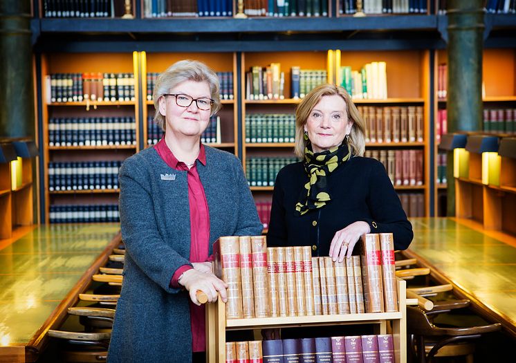 Gunilla Herdenberg och Kathrin Flossing