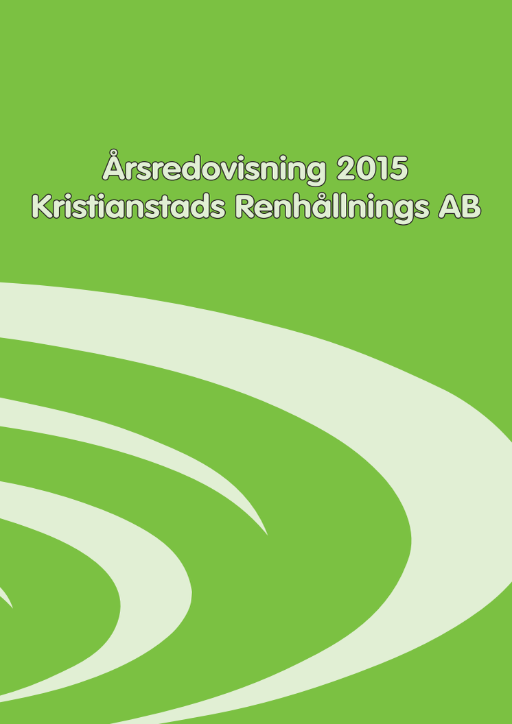 Årsredovisning 2015