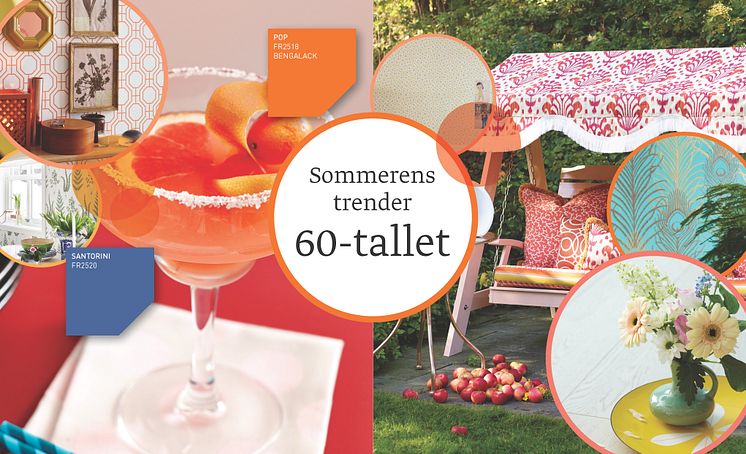 Fargerike, Sommerens Trender - 60-tallet