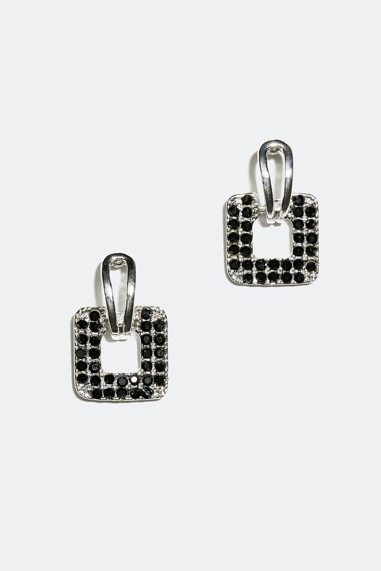 Earrings with Rhinestones