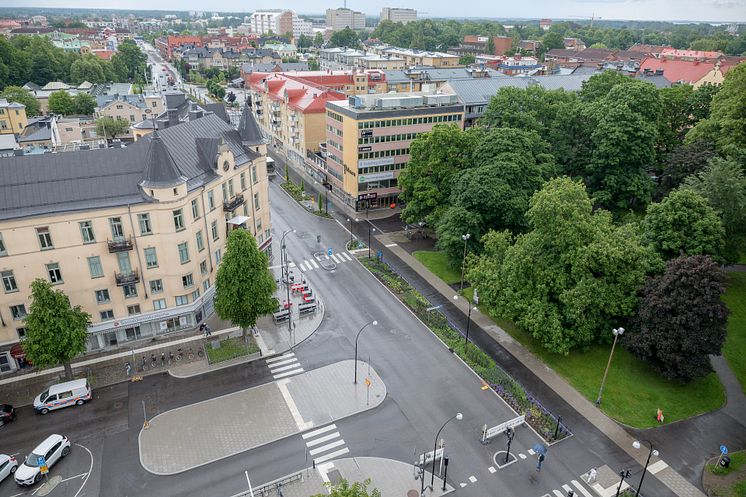 Stortorget och Trädgårdsgatan efter ombyggnationen, Högupplöst